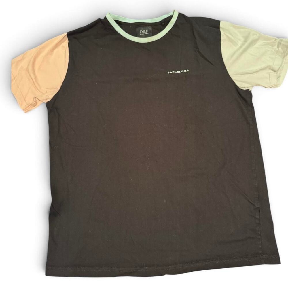 D&F Ricky Singh Barcelona Colorblock T-Shirt Men’s XL